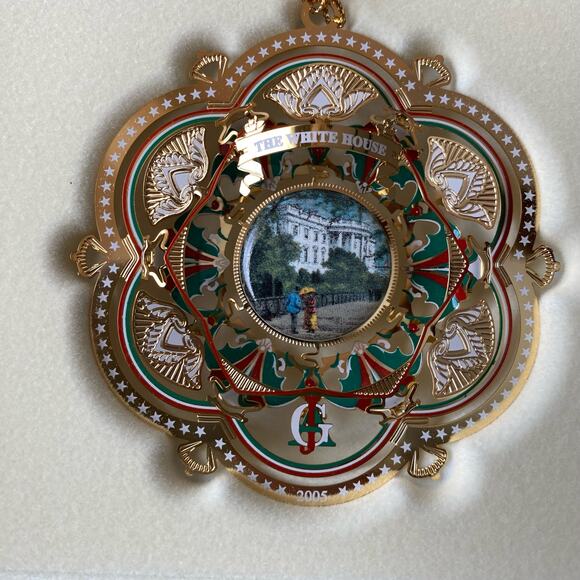 2005 White House Historical Association Christmas Tree Ornament - Picture 5 of 7